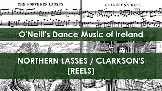 DMOI747-748 Northern Lasses / Clarkson's (Reels on Irish tenor banjo)