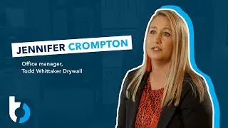 Customer spotlight: Jennifer Crompton | Todd Whittaker Drywall Inc.