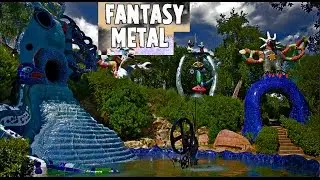 fantasy heavy metal music background eerie