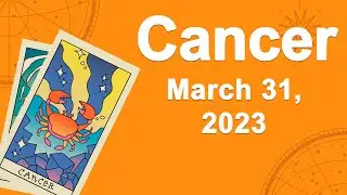 Cancer horoscope for today March 31 2023 ♋️ Something Very Good Is Coming