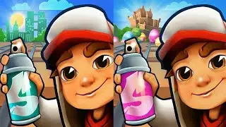 Subway Surfers: Easter Edinburgh 2025 🆚 Buenos Aires 2023 Map Comparison Gameplay!