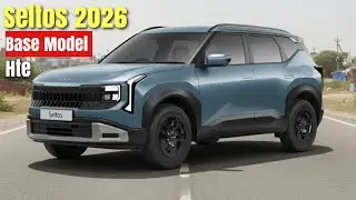 New kia seltos base model Hte🔥 features, price, colour options, engine explained.