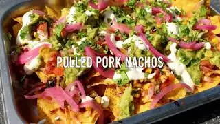 Leftover Pulled Pork Nachos
