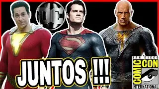 💥SAN DIEGO COMIC CON 2022🤯 QUE VEREMOS DE DC COMICS⚡ BLACK ADAM SHAZAM SUPERMAN❓ ZACK SNYDER❓