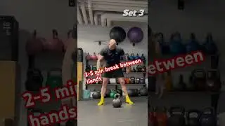 #shorts cluster power with kettlebells! Strength beyond!