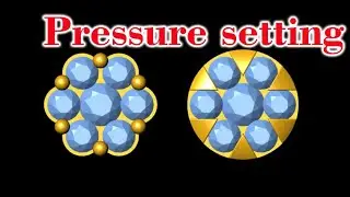 !! Pressure Setting !! #diamond #pressure #setting #rhinoceros #matrix9 #3djewelrydesigner #jewelcad