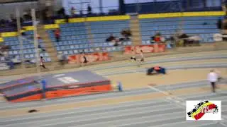 Belgian athletics U16 indoor championships 200m men Heats 1/6