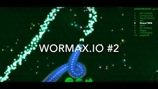 Wormax.io #2 | #1 ON THE LEADERBOARD!!!