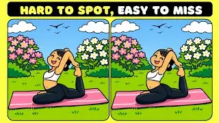 Find All Hidden Differences 🔍 | Spot the Difference Brain Game