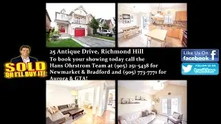 25 Antique Drive, Richmond Hill