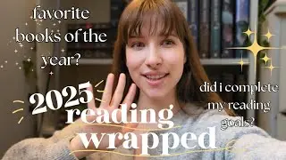i made a powerpoint presentation about my reading year ☆ 2025 READING WRAPPED