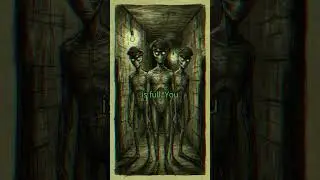 Why you can't move... 👁️👽 #shorts  #horror  #creepy #ai #brainrot