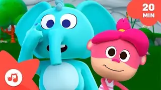 Let&rsquo;s Sing Along! 🎤 Classic Kids Songs [20 min] 🌈 FOR KIDS | Zoo Songs