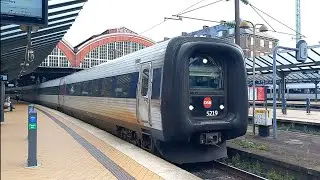 IC3 IR4 DSB InterCity. Estaci&oacute;n Central de Copenhague