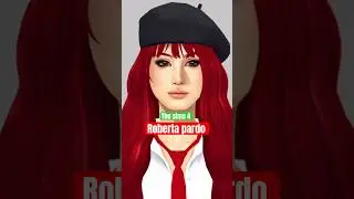 Ts4 Roberta pardo #thesims4 #dulcemaria #rbd #rebelde #sims4cc #edit #robertapardo #game