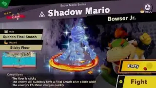 Super Smash Bros. Ultimate - Shadow Mario w/ No Spirits (Max Score of 980,000)