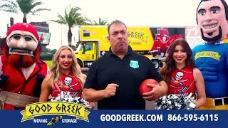 Good Greek Moving & Storage - Official Movers of the Tampa Bay Buccaneers