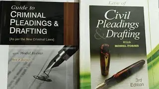 Civil and New Criminal drafting books