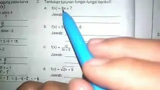 Turunan Kelas 11 - Simple Konsep