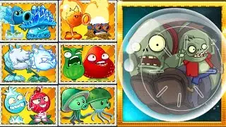 Random 30 Pair Team Plants Vs Hamster Ball Gargantuar LEVEL 10 - PvZ 2 Challenge