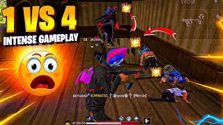 SOLO VS SQUAD RUSH GAMEPLAY | SOLO GRANDMASTER GAMEPLAY | HINDI |