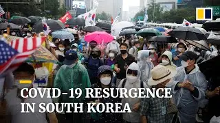 South Korea sees biggest coronavirus outbreak in five months with cases linked to church protest