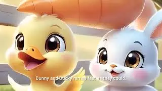 Bunny Ducky Carrot Adventure | A Heartwarming Tale of Friendship | Roro And Dodo