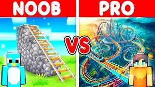 How to Build a Realistic Roller Coaster in Minecraft
