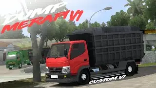 share || mod truk DYNA DUMP MERAPI CUSTOM V1 by alif mods terbaru $$$$$ || mod bussid terbaru 2025