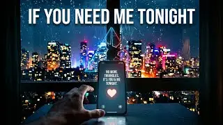 If You Need Me Tonight (No More Triangles The Duet) 🌧️🌃 Official Visualizer