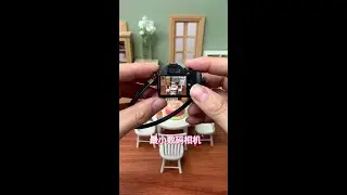 Mini kitchen smallest digital camera #mini kitchen #mini food toy#miniature food toy