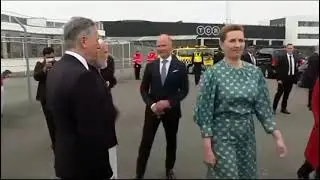 Pm Frederiksen  welcome dear PM  Narendra Modi at Marienborg
