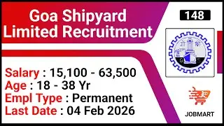 GSL Recruitment 2026 | Goa Shipyard Limited Recruitment 2026 | ITI & Diploma Jobs