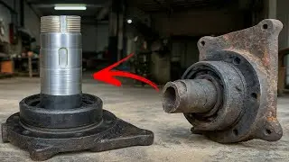 How to Repair a Damaged Rear Axle Assembly | Full Disassembly, Welding, and Rebuild Tutorial
