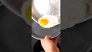 Sunny Side Up Eggs With Stainless Steel  #shorts