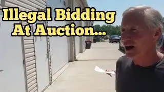 ILLEGAL BIDDING On Abandoned Storage Units At Locker Auction By Facility Owner / Real Storage Wars