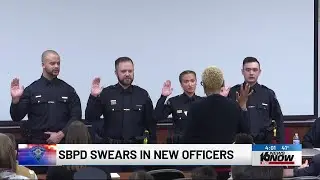 South Bend Police Department swears in 4 new officers