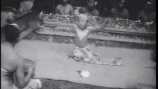 Bali:  I Sampih dancing  Igel Jongkok 1930s