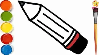 How To Draw Pencil✏️ Drawing | Pencil Drawing For Kids | Very Easy Pencil Drawing For Beginners.