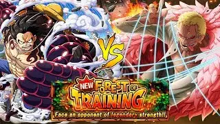 [OPTC] Doflamingo 0 Stamina Training Forest - Double Legend Luffy G4