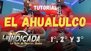♪ El Ahualulco - Versión Banda La Indicada / TUTORIAL PARA CLARINETE
