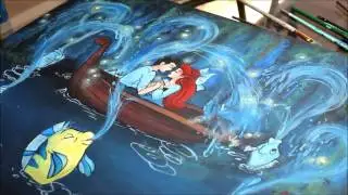 Speed Painting with AmberSkies: The Little Mermaid!
