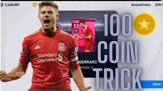 GERRARD Iconic Moment trick working 100%😱 in Pes 2021| Liverpool iconic moment trick in 100 coin