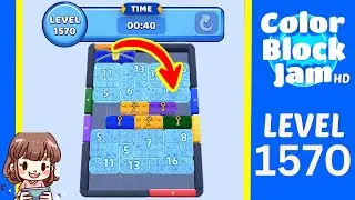 Color Block Jam Level 1570 Solution Walkthrough