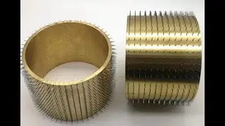 Perforation roller Pinned Perforation Segments Sleeve #perforaci&oacute;n #perforationmachine #perforator