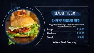 Restaurant Display || Restaurant Menu || Menu Display