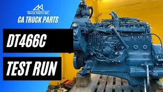 1985 International DT466C Diesel Engine, 3668 TEST RUN VIDEO