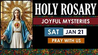 February 21 Joyful Mysteries Rosary | Saturday of Lent Holy Rosary Prayer | Catholic Prayer