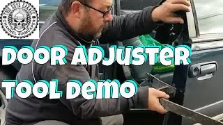 Демонстрация инструмента для регулировки дверей Lisle 65800