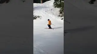Don McGregor skiing at 79